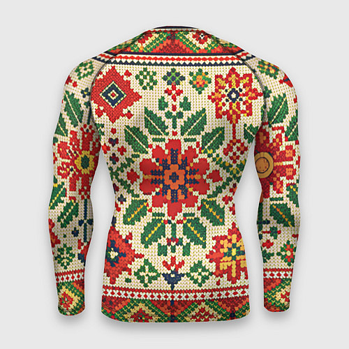 Мужской рашгард Славянский узор и орнамент / 3D-принт – фото 2