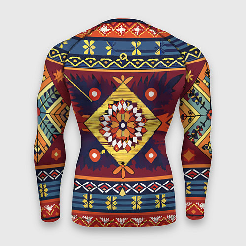 Мужской рашгард Стиль советского ковра узоры и орнамент / 3D-принт – фото 2
