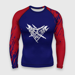 Рашгард мужской Velial squad текстура, цвет: 3D-принт