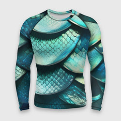 Мужской рашгард Чешуя крупной рыбы