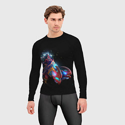Рашгард мужской Disruptor dota 2, цвет: 3D-принт — фото 2