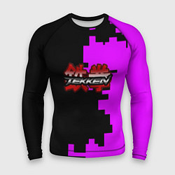 Рашгард мужской Tekken pattern pink, цвет: 3D-принт