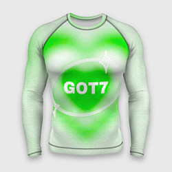 Рашгард мужской Got7 сердце, цвет: 3D-принт