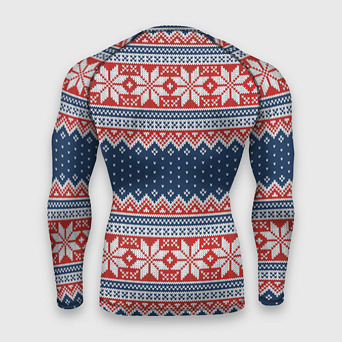 Мужской рашгард Knitted Pattern / 3D-принт – фото 2