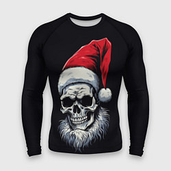 Рашгард мужской Santa skull, цвет: 3D-принт