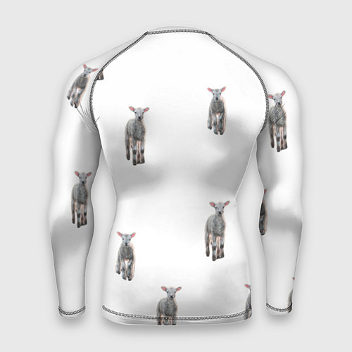 Мужской рашгард Ягнята овцы / 3D-принт – фото 2