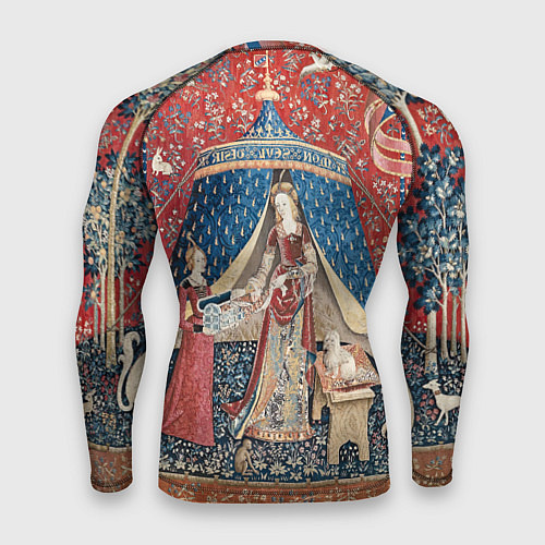 Мужской рашгард Гобелен из гостиной Гриффиндора / 3D-принт – фото 2