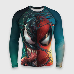 Рашгард мужской Spider - Venom, цвет: 3D-принт