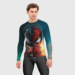 Рашгард мужской Spider - Venom, цвет: 3D-принт — фото 2
