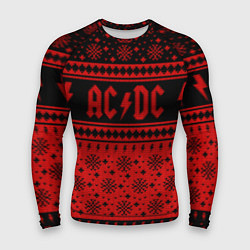 Мужской рашгард ACDC christmas sweater