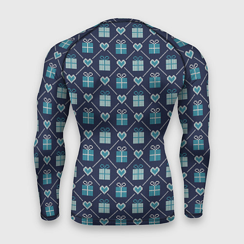 Мужской рашгард Праздничные подарки / 3D-принт – фото 2