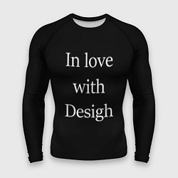 Мужской рашгард In love with Design