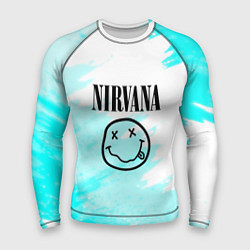 Рашгард мужской Nirvana rock music color, цвет: 3D-принт