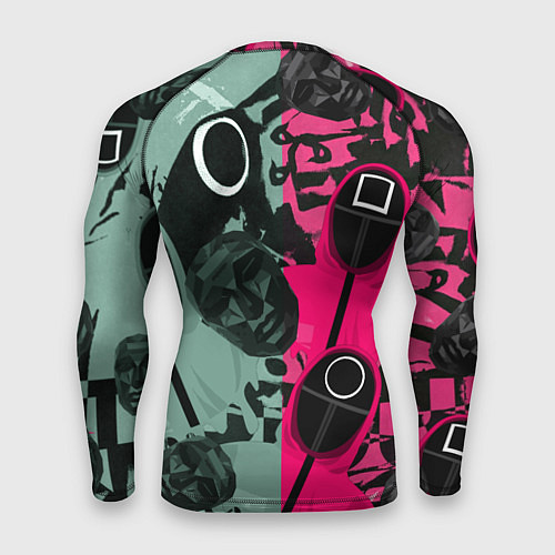 Мужской рашгард Маски из игры в кальмара / 3D-принт – фото 2