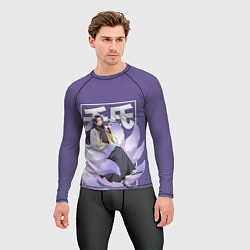 Рашгард мужской Джинши - Монолог фармацевта, цвет: 3D-принт — фото 2