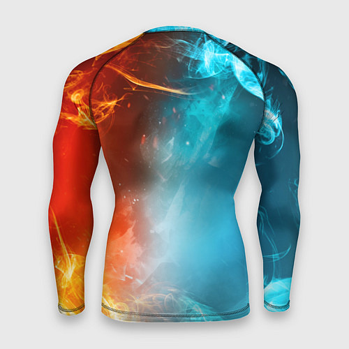 Мужской рашгард Mortal Kombat - Саб-зиро и Скорпион / 3D-принт – фото 2