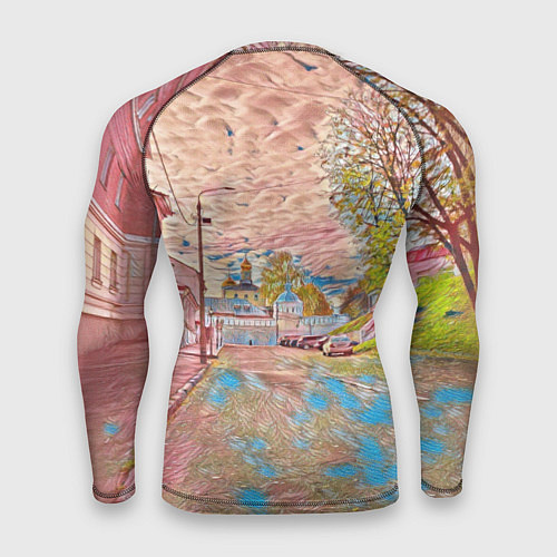 Мужской рашгард Старый город / 3D-принт – фото 2