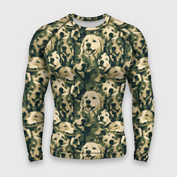 Мужской рашгард Камуфляжные собаки