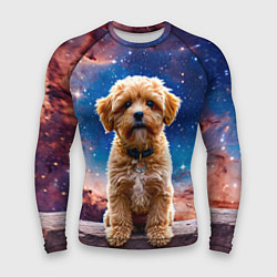 Рашгард мужской Мальтипу в космосе, цвет: 3D-принт