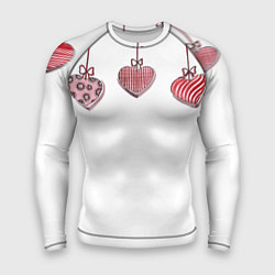 Рашгард мужской Ожерелье любви, цвет: 3D-принт