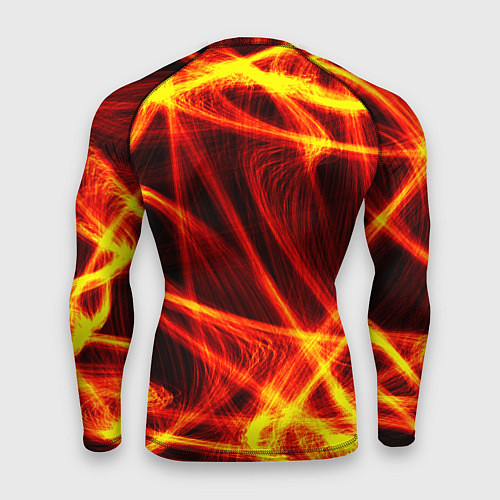 Мужской рашгард Огненный трек / 3D-принт – фото 2
