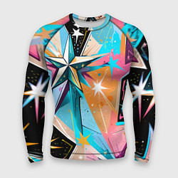 Мужской рашгард Граффити звезды