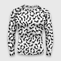 Рашгард мужской Следы, цвет: 3D-принт