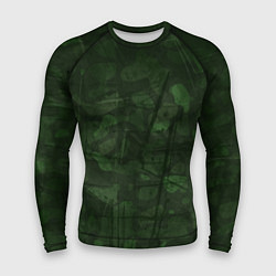 Рашгард мужской Абстракция - strange camouflage, цвет: 3D-принт