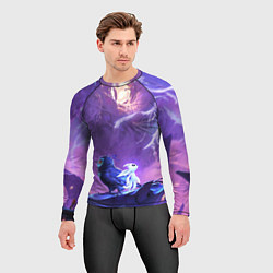 Рашгард мужской Ori and the Will of the Wisps, цвет: 3D-принт — фото 2