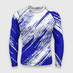 Мужской рашгард The color is white and blue