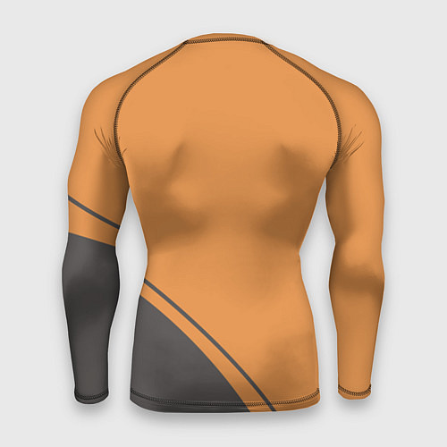 Мужской рашгард Пять спортивных кроликов / 3D-принт – фото 2