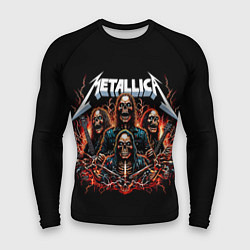 Рашгард мужской Metallica forever - thrash metal, цвет: 3D-принт