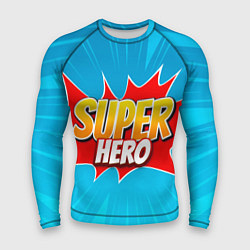 Мужской рашгард Superhero comic style