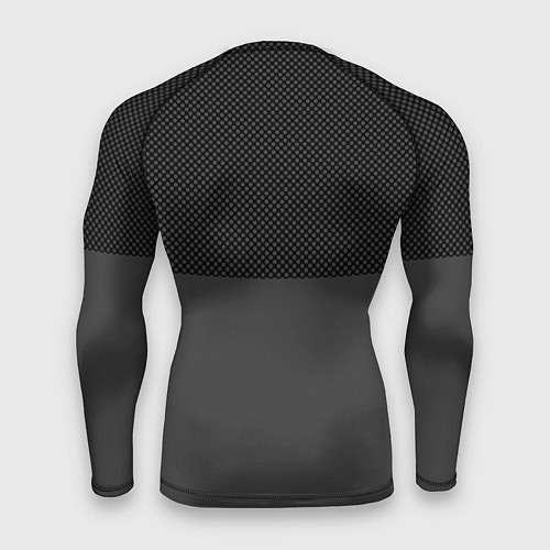Мужской рашгард Sport красными на сером / 3D-принт – фото 2