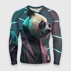 Рашгард мужской Cyberpunk panda, цвет: 3D-принт