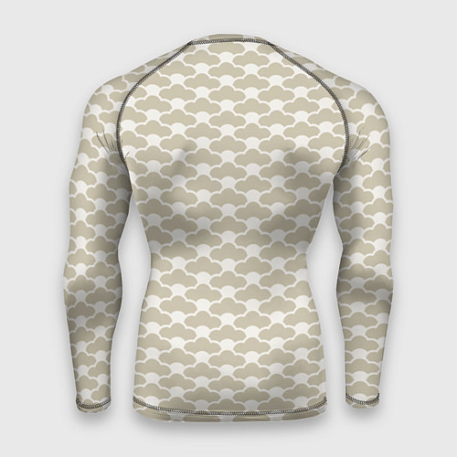 Мужской рашгард Геометричный узор в японском стиле / 3D-принт – фото 2