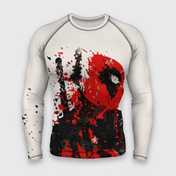 Рашгард мужской Дэдпул брызги, цвет: 3D-принт