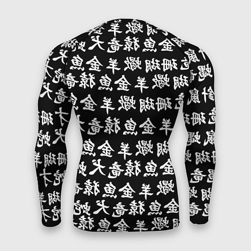 Мужской рашгард Monster energy japan pattern / 3D-принт – фото 2