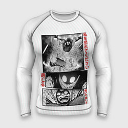 Рашгард мужской DanDaDan: Fight, цвет: 3D-принт