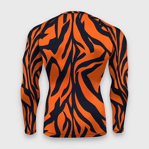 Мужской рашгард Расцветка тигра / 3D-принт – фото 2