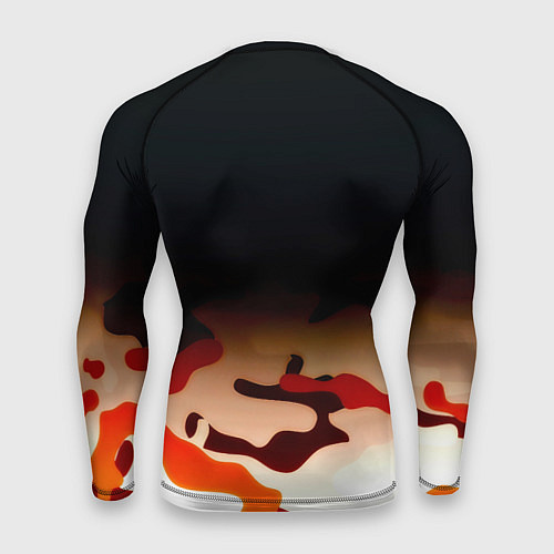 Мужской рашгард Roma камуфляжный стиль / 3D-принт – фото 2