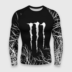 Мужской рашгард Monster energy лес