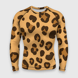 Мужской рашгард Коричневые пятна леопарда