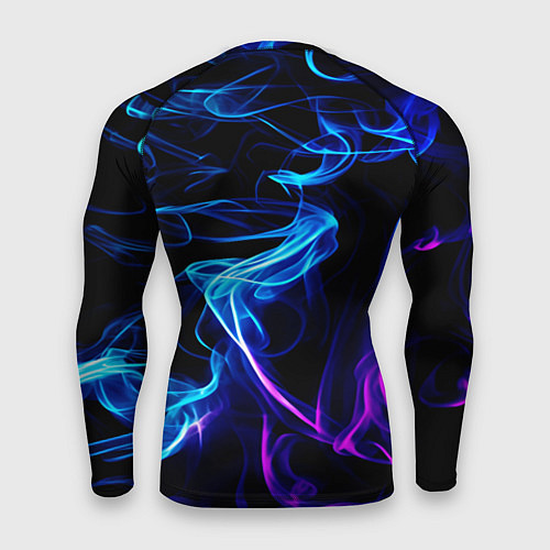 Мужской рашгард Color blue pink / 3D-принт – фото 2