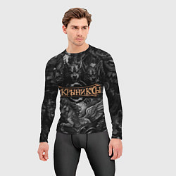 Рашгард мужской Кукрыниксы на фоне мифических существ, цвет: 3D-принт — фото 2
