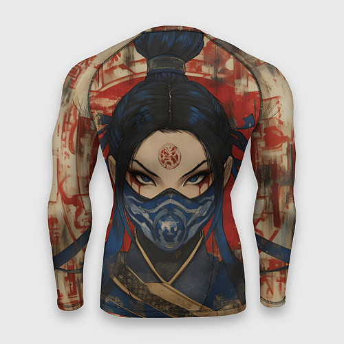 Мужской рашгард Китана - японский стиль / 3D-принт – фото 2