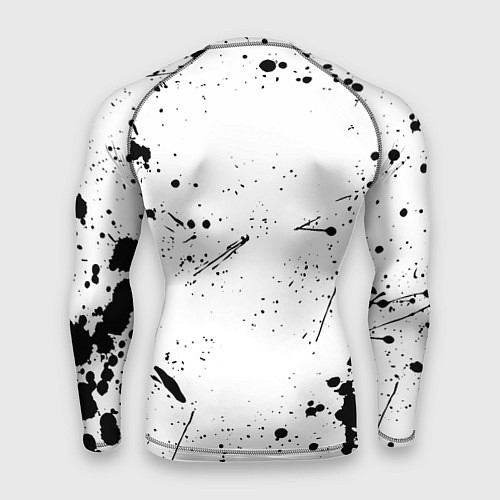 Мужской рашгард Monster energy брызги красок / 3D-принт – фото 2