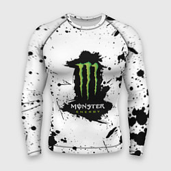 Рашгард мужской Monster energy брызги красок, цвет: 3D-принт