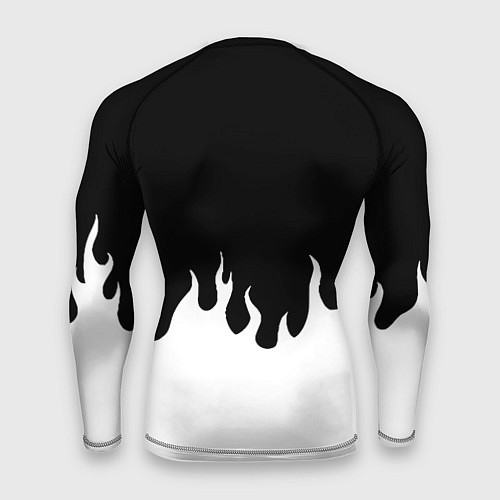 Мужской рашгард Monster energy red logo / 3D-принт – фото 2