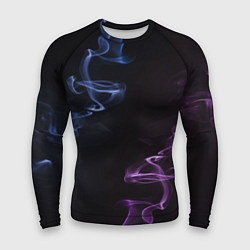 Рашгард мужской Color black blue pink, цвет: 3D-принт